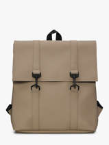 Sac  Dos 1 Compartiment Rains Beige city 13310