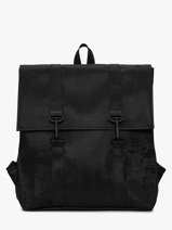 Sac  Dos 1 Compartiment Rains Noir city 13310