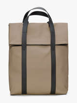 2 Way Tote Backpack - Rugzak Rains Beige city 12940
