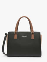 Sac Trap�ze Smooth Cuir Lancaster Noir smooth 3