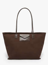 Sac Port paule Canvas Kba Lancaster Marron canvas kba 50