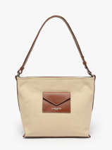 Cross Body Tas Canvas Kba Lancaster Beige canvas kba 51