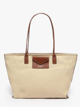 Sac Port paule Canvas Kba Lancaster Beige canvas kba 50