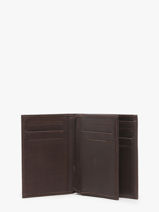 Portefeuille Arthur Cuir Arthur & aston Marron johany 127-vue-porte