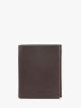 Portefeuille Johany Cuir Arthur & aston Marron johany 127