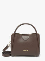 Sac  Main Ida Double Cuir Lancaster Marron ida double 83