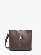 Cross Body Tas Top Double Lancaster Bruin top double 62