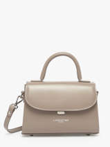 Sac Bandoulire S Suave Cuir Lancaster Beige suave even 16