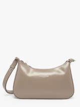 Sac Bandoulire Suave Cuir Lancaster Gris suave ace 22