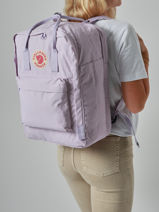 Sac  Dos 1 Compartiment + Pc 17" Fjallraven Violet kanken 23525-vue-porte