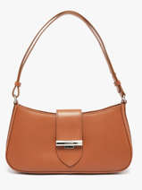 Sac Port� �paule Paris Ily Cuir Lancaster Marron paris ily 41