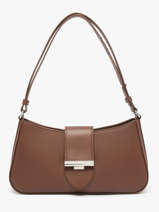 Sac Port� �paule Paris Ily Cuir Lancaster Marron paris ily 41