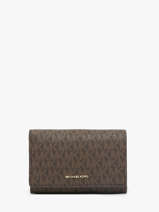 Portefeuille Jet Set Michael kors Marron jet set T5GJ6D9B