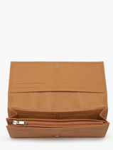 Longchamp Le roseau Portefeuille Bruin-vue-porte