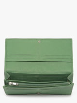 Longchamp Le roseau Portefeuille Vert-vue-porte