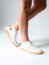 Sneakers En Cuir Tamaris Blanc women 44-vue-porte
