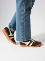 Sneakers Elan Uit Leder Gola Roze accessoires CLB538-vue-porte