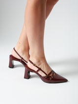 Escarpins  Talon Tamaris Rouge women 45-vue-porte