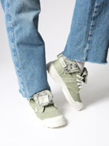 Sneakers Mustang Vert women 1426504-vue-porte
