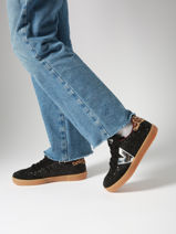 Sneakers Berlin Uit Leder Victoria Groen women 1126223-vue-porte