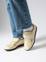 Sneakers En Cuir Alohas Beige women 10082902-vue-porte
