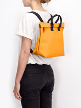Porte-documents/sac  Dos Eliza Ucon acrobatics Orange backpack ELIZA-vue-porte