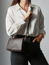 Sac Bandouli�re Tradition Cuir Etrier Marron tradition ETRA0143-vue-porte