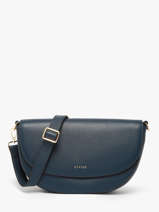 Sac Bandoulire Tradition Cuir Etrier Bleu tradition ETRA065M