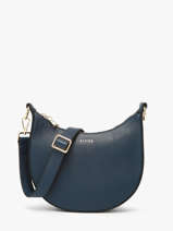Cross Body Tas S Tradition Leder Etrier Blauw tradition ETRA102S