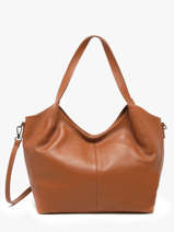 Sac Port� �paule Caviar Cuir Milano Marron caviar CA25061