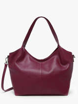 Sac Port paule Caviar Cuir Milano Rouge caviar CA25061