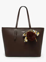 Sac Port paule A4 Grained Miniprix Marron grained 1