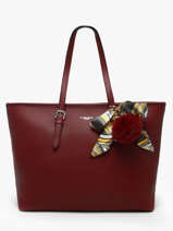 Sac Port paule A4 Grained Miniprix Rouge grained 1
