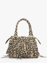 Sac Bandoulire Velvet Leopardo Cuir Milano Beige velvet leopardo VL24093