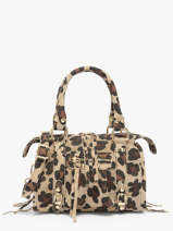 Sac Bandoulire Velvet Leopardo Cuir Milano Beige velvet leopardo VL24093