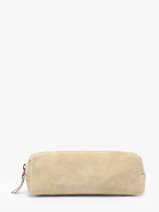 Trousse Velvet Cuir Milano Beige velvet VE22116
