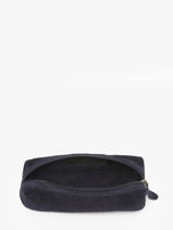 Trousse Velvet Cuir Milano Bleu velvet VE22116-vue-porte