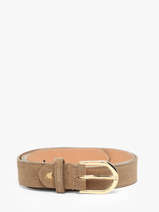 Ceinture Rglable Milano Marron velvet VE25067