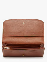 Longchamp Epure Portefeuille Marron-vue-porte