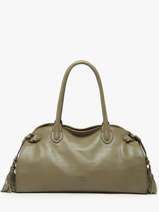 Sac Port paule Cow Cuir Basilic pepper Vert cow BCOW84