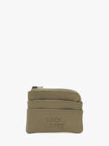 Porte-monnaie Cow Cuir Basilic pepper Vert cow BCOW99