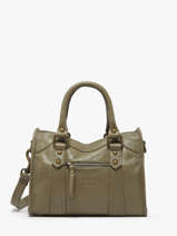 Sac Bandoulire Cow Cuir Basilic pepper Vert cow BCOW72