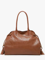 Sac Port paule Cow Cuir Basilic pepper Marron cow BCOW85