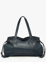 Handtassen Cow Leder Basilic pepper Blauw cow BCOW80