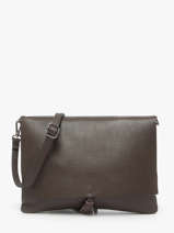 Sac Bandoulire Caviar Cuir Milano Marron caviar CA21062