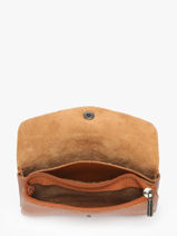 Porte-monnaie Caviar Cuir Milano Marron caviar CA23113-vue-porte