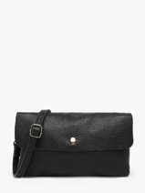 Sac Bandouli�re Caviar Cuir Milano Noir caviar CA23067