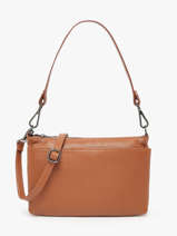 Sac Bandouli�re Caviar Cuir Milano Marron caviar CA25066