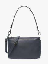 Sac Bandoulire Caviar Cuir Milano Bleu caviar CA25066