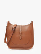 Sac Bandoulire Caviar Cuir Milano Marron caviar CA25068